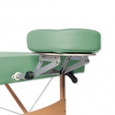 Komfort-Massageliege tragbar aus Holz, Grün