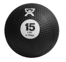 Medizinball aus Gummi - schwarz, 6,8 kg, CanDo®