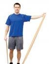Fitnessband, CanDo®, hellbraun, 5,5m