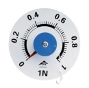 Kraftmesser 1 N, mit runder Skala