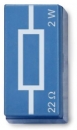 Widerstand 22 Ohm, 2 W, P2W19