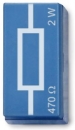 Widerstand 470 Ohm, 2 W, P2W19