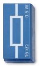 Widerstand 15 kOhm, 0,5 W, P2W19