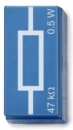 Widerstand 47 kOhm, 0,5 W, P2W19