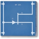 FET-Transistor BF 244, P4W50