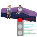Kuschelecke Klappdreieck KE37 - V1 Stoff (KE37-V1)