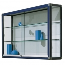 Austellungsvitrine Aluminium 150 x 96 x 30 cm (V16-150SG)