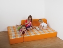 Bett Sofa mit Rückenrolle (KE36-V5)