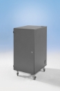 Medienschrank B/H/T 54x105x62 cm, fahrbar