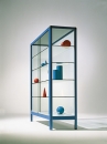 Glasvitrine mit Sicherheitsglas, 150x180x50 cm