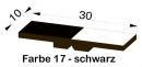 Kippmagnet, Magnetsymbol, 17-schwarz (MS10X30-17)