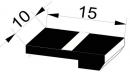Kippmagnete - Satz für Raum- und Personalplan, 35-schwarz (CMP-M15-35)