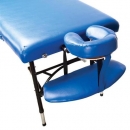Massageliege 3B Aluminium, blau