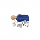 Erweiterter Torso mit Defibrillationsfunktion, EKG-Simulation und AED-Training