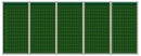 Klassenplantafel für 50 Klassen, 8 Tagesstunden, 5 Tafeln