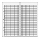 Klassenplantafel für 20 Klassen, 8 Tagesstunden, Set 2-teilig (CMP20-8WSet)