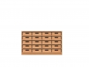 Korpusschrank BxHxT 102x60x40 cm mit 20 Materialkästen