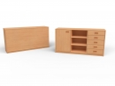 Raumteilerschrank
