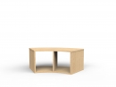 Sechstelkreisschrank