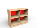 Schrank mit 4 Fächern
