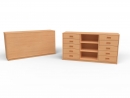 Raumteilerschrank