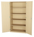 Schrank 95x190x5 cm mit 2 Türen und 5 Fächern