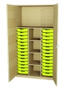 Materialschrank 28 flache Kunststoffschübe