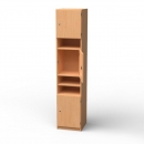 Lehrerfachschrank mit 6 F&auml;chern, BxHxT 40x190x40 cm