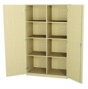 Schrank mit 8 Fächern BxHxT 120x170x50 cm