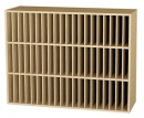 Aufsatzschrank mit 60 offenen Brieffächern