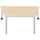 Vari² Trapeztisch, fahrbarer Schultisch