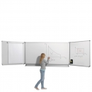 Schultafel 200x100 cm, höhenverstellbare Whiteboardtafel