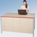 Lehrertisch ohne Unterbau BHT 160x76x80cm