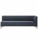 BOXIT 3er Designer Sofa mit Armlehne