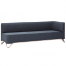 BOXIT 3er Designer Sofa mit Armlehne