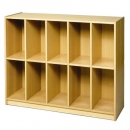 Offenes Regal B/H/T 150x110x45 cm mit 10 Fächern