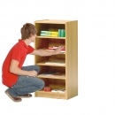 Offenes Ergänzungsregal zu KLR 12G mit 6 Fächern