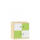 Schließfachschrank Serie SFS, zweireihig