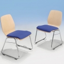 Stuhl Marko mit Sitz- und Rückenpolster