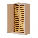 ErgoTray Schrank, zweireihig, 4 Ordnerhöhen