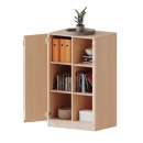 ErgoTray Schrank, zweireihig, 3 Ordnerhöhen