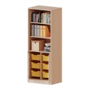 ErgoTray Kombi-Schrank, zweireihig, 5 Ordnerh&ouml;hen