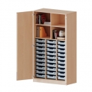 ErgoTray Schrank, dreireihig, 5 Ordnerhöhen