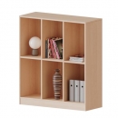 Taschenregal mit 6 Fächern vertikal, BxHxT 104,5x118x50 cm