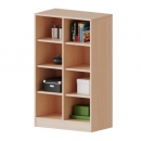 Taschenregal, 3 Ordnerhöhen