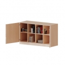 ErgoTray Schrank, vierreihig, 2 Ordnerhöhen