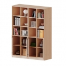 ErgoTray Kombi-Schrank, vierreihig, zweiteilig, 5 Ordnerh&ouml;hen