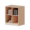 ErgoTray Regal, zweireihig, 2 Ordnerhöhen