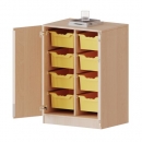 ErgoTray Schrank, zweireihig, 2,5 Ordnerh&ouml;hen