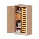 ErgoTray Schrank, zweireihig, 3,5 Ordnerhöhen